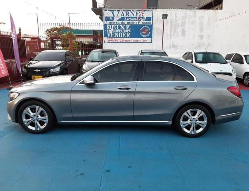 Mercedes-Benz C-180 Sedan Cgi Exclusive 1.6 Turbo Automático Modelo 2015 imagem 2