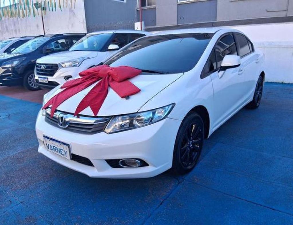 Honda / Civic Lxs 1.8 Automático Flex 4 Portas Modelo 2013 imagem 6